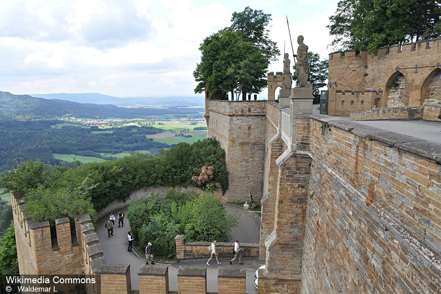 Замок Гогенцоллерн интерьер