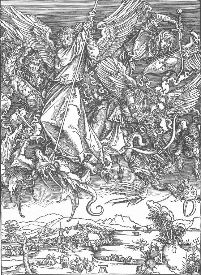 Битва архангела Михаила с драконом