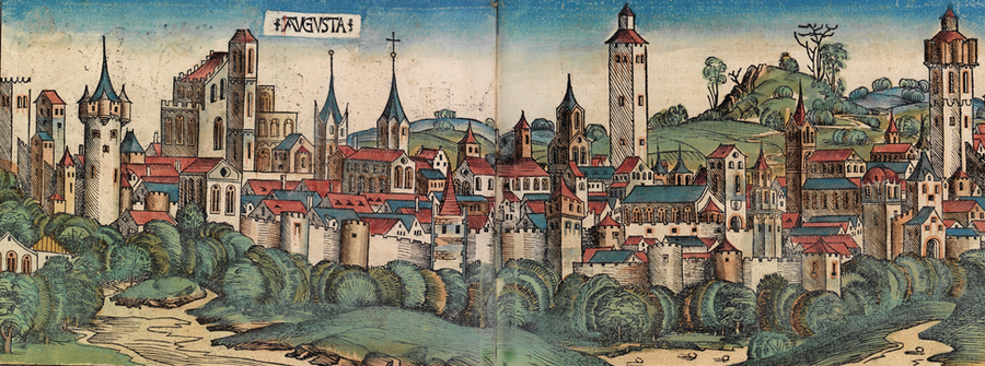 Аугсбург в XV веке