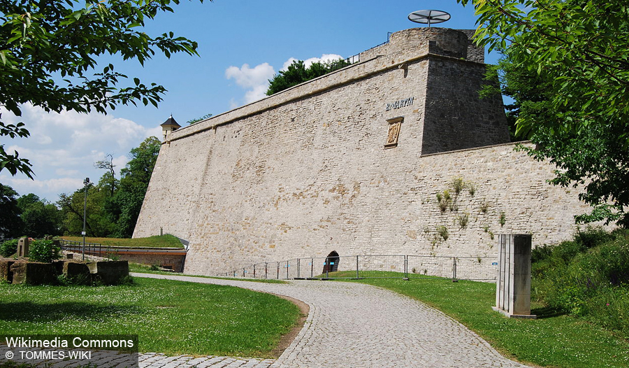 Крепость Петерсберг бастион Мартин