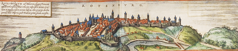 Ротенбург-на-Таубере в XV веке