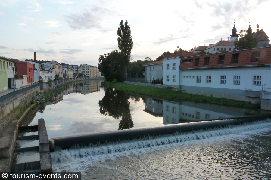 Тршебич, река Йиглава